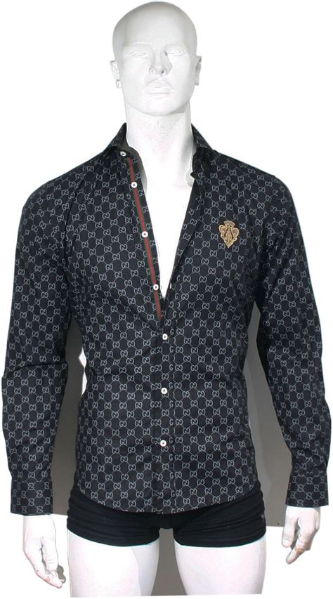 short chemise gucci|gucci dress shirts for men.